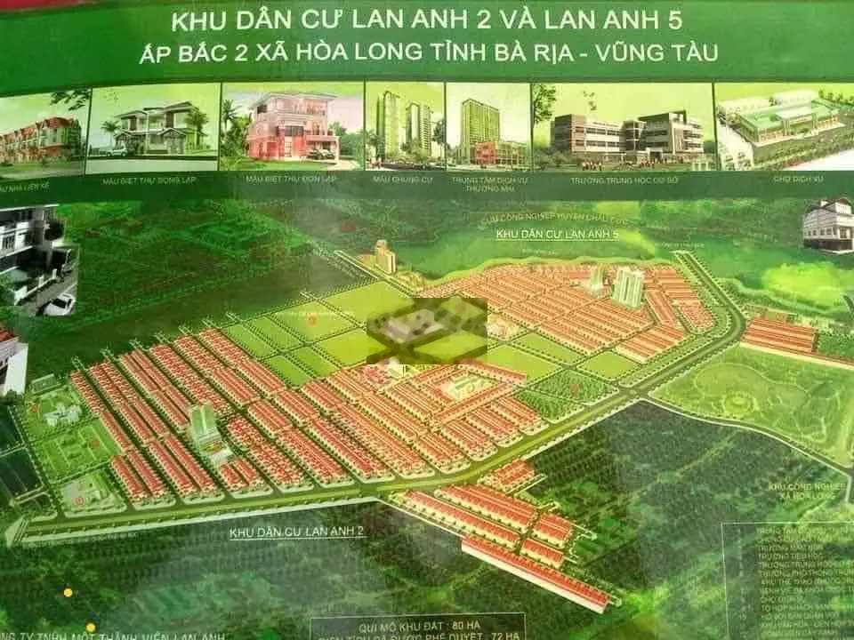 Cần Vài Nền Đất Dự Án Lan Anh 2 , Lan Anh 5 xã Hoà Long Bà Rịa.