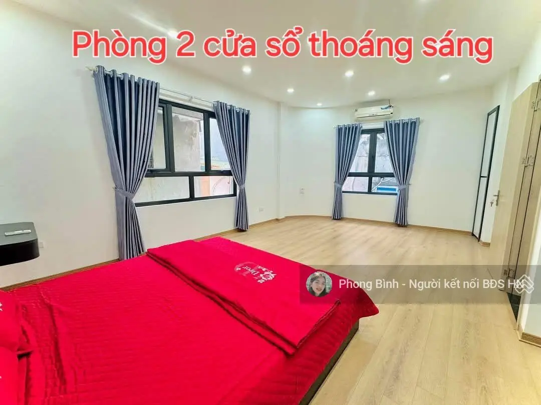 Nhà lô góc 2 mặt tiền, ngõ thông Hòa Bình7 Minh Khai. Nhà mới full đồ 5 tầng 3PN, nội thất hiện đại