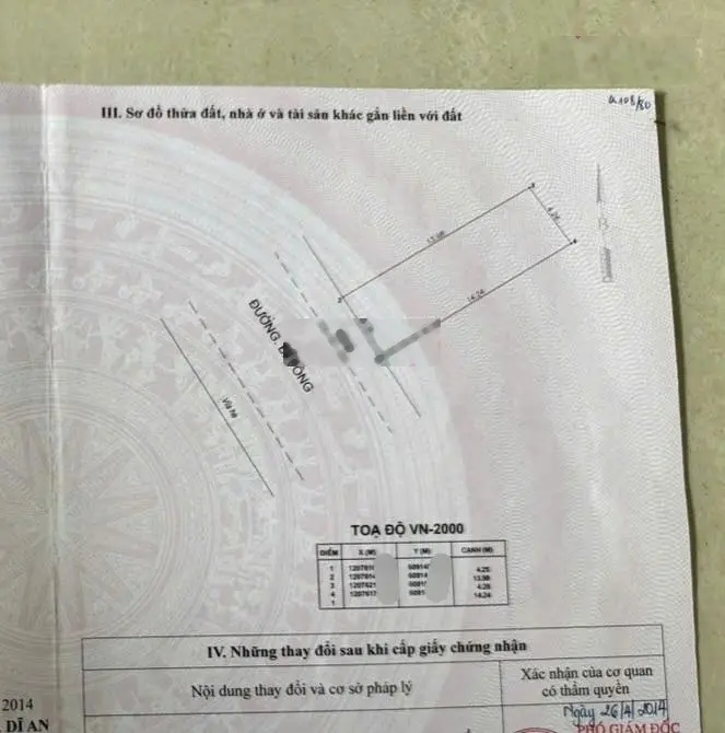 Nhà lầu trệt gần chợ tân long dt60m tc full ngang 4,25m dg 7m vỉa hè 1m giá 3ty650 lh 0906309279