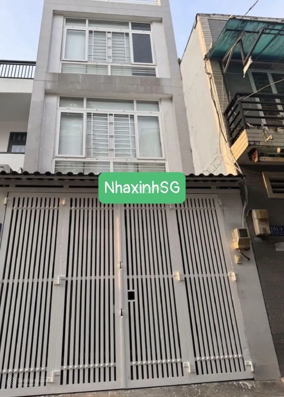 Nhà HXH 4.5m 1 trục 4 tầng 4PN 5WC 4x14.5m không lộ giới đường Số 4 P16 Gò Vấp