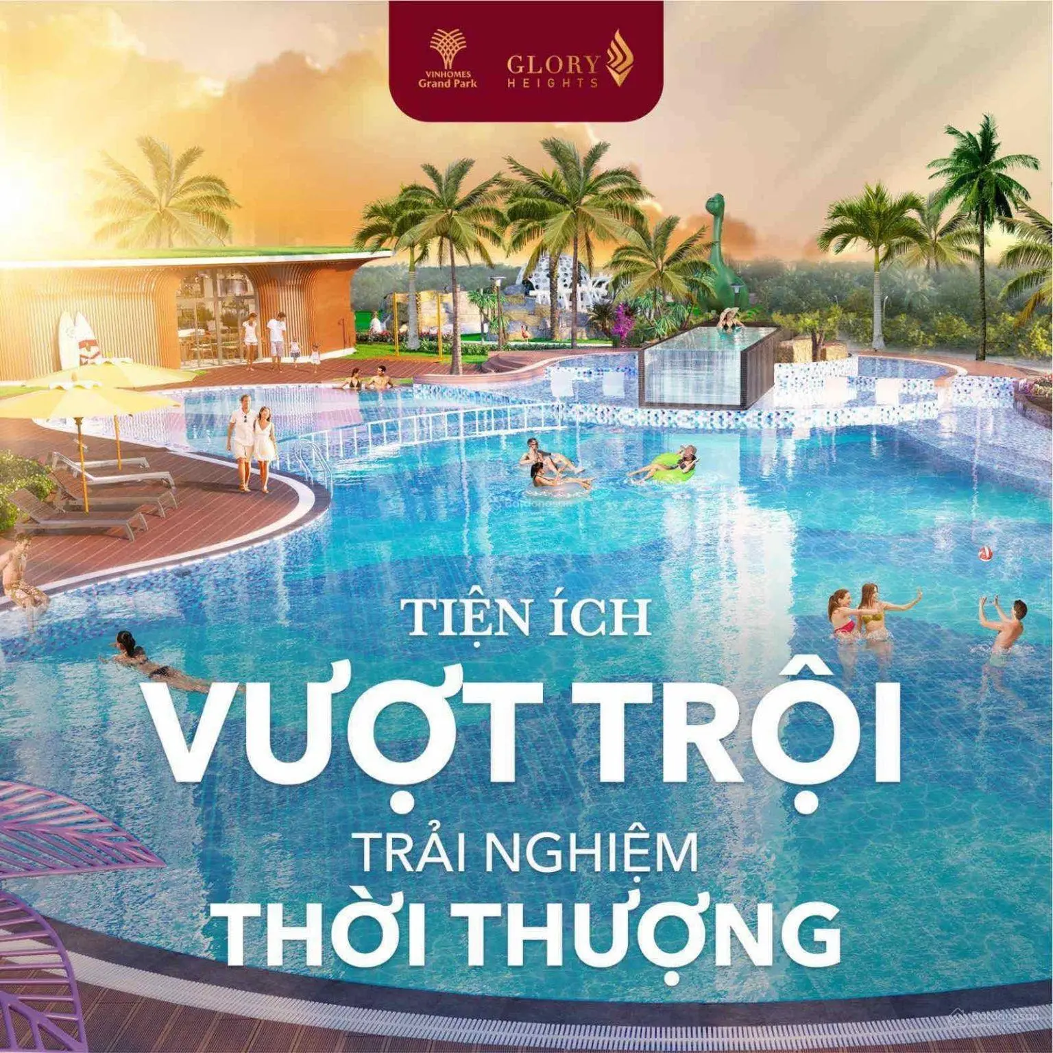 Bán gấp căn 1PN+ 47m2 phân khu Glory Heights view nội khu, quảng trường Golden Eagle 2 tỷ 689