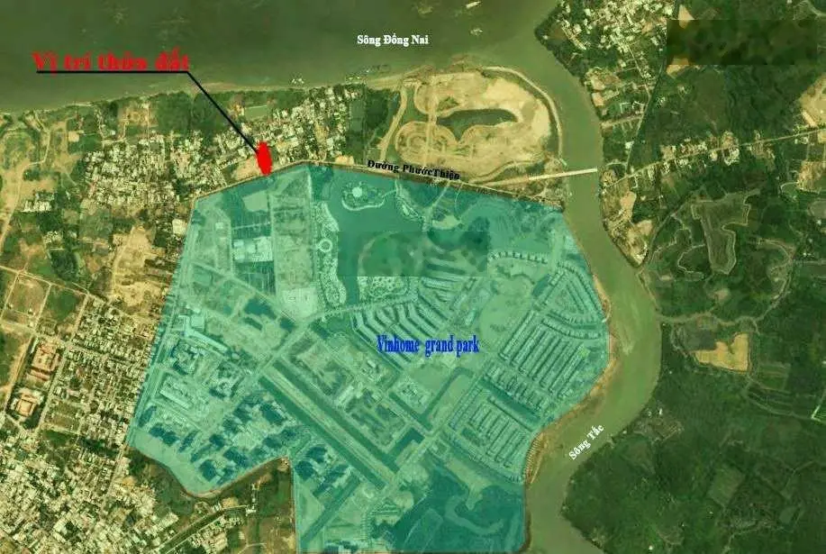 Vip! Bán gấp khuôn đất 4500m2 MT đường Phước Thiện, P. Long Bình, Quận 9 đối diện Vincity - 175tỷ