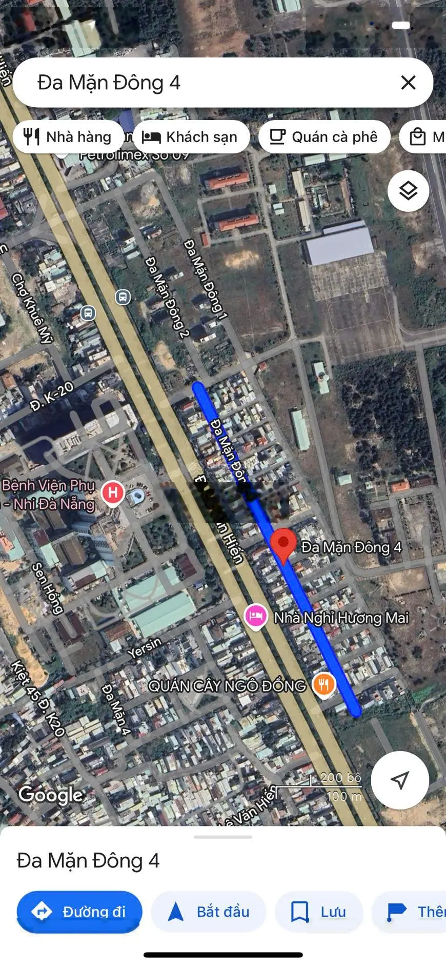 Bán nhà 2 tầng MT Đa Mặn Đông 4, Q. Ngũ Hành Sơn, 100m2, 4.3 tỷ (đối diện bệnh viện 600 giường)