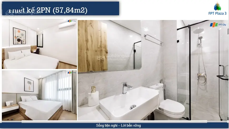 Chỉ 380 triệu sở hữu ngay căn Hộ FPT Plaza 3 qũy hàng nội bộ chủ đầu tư, full nội thất, sổ lâu dài