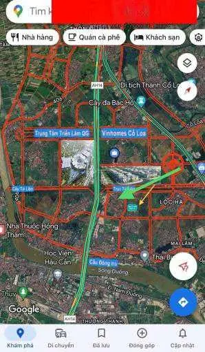 Chính chủ nhờ bán lô đất diện tích 80m, mt 5m, đường 25m, ĐN, đấu giá X1 sát Vinhomes Cổ Loa (VHGG)