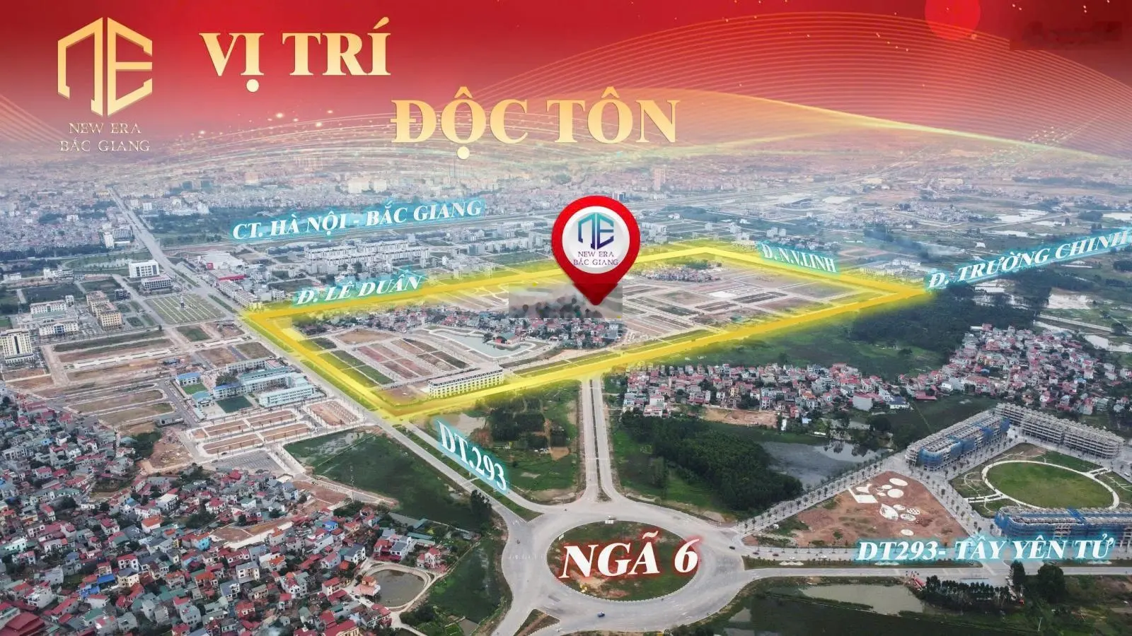 Bán lô đất siêu vip tại mặt đường Hùng Vương, gần ngay ngã 6 lớn nhất TP Bắc Giang