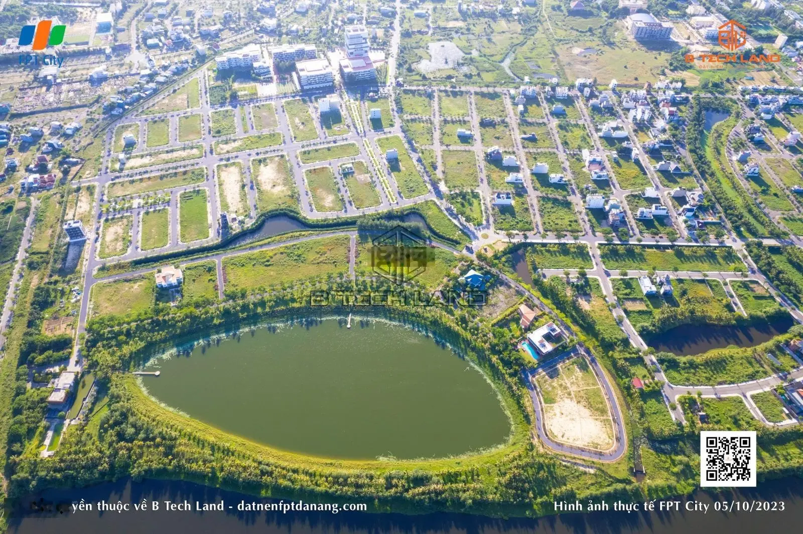 Cực đẹp! Chào bán lô đất FPT Đà Nẵng 180m2 ngang 7,5m hướng Nam