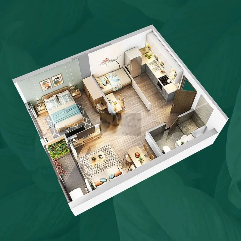BÁN NHANH CĂN HỘ 1PN-1PN+1 DỰ ÁN PAVILION TẠI VINHOMES OCP GIA LÂM