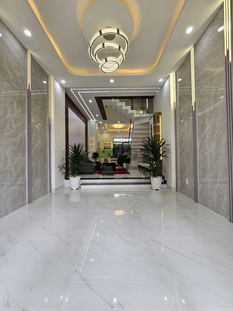 SIÊU PHẨM__Nhà ĐẸP 1T2L__Full Nội Thất__KDC gần Ngã 4 Miếu Ông Cù