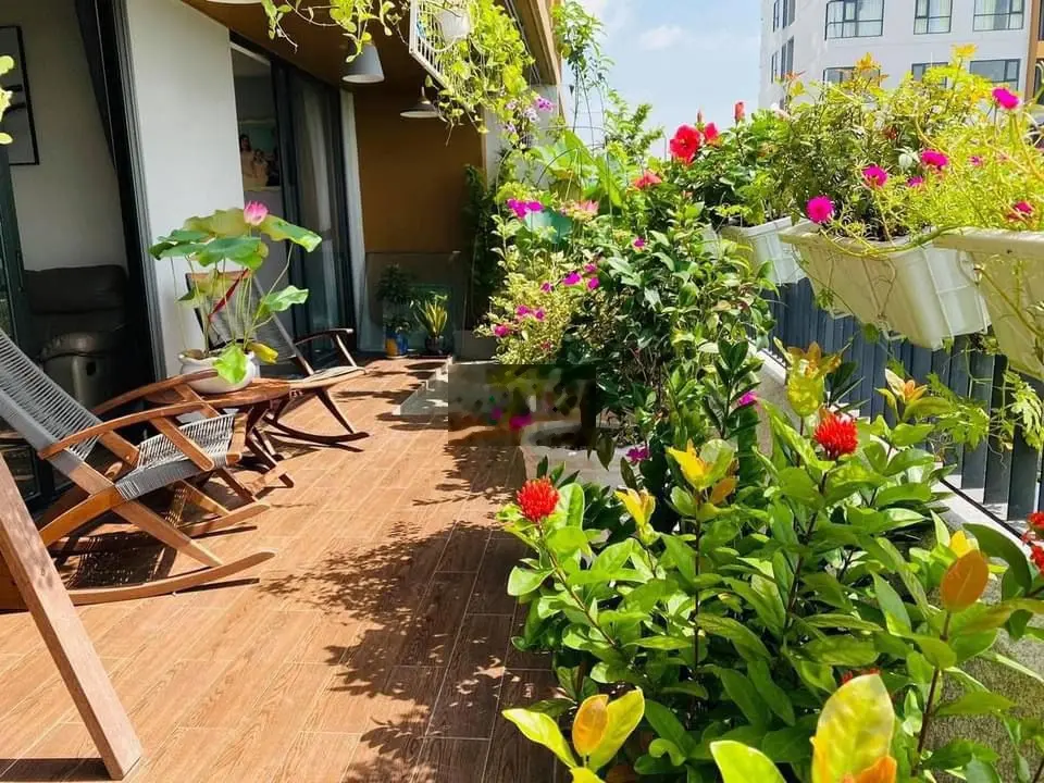 Căn hộ sân vườn, 83m2, tự do thiết kế không gian rộng rãi