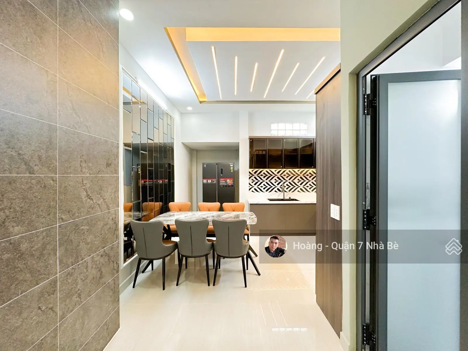 Nhà cách mặt tiền đường Dương Cát Lợi 20m - DT 4.2x14m 1 trệt 2 lầu ST - 4PN 3WC - cách Quận 7 200m