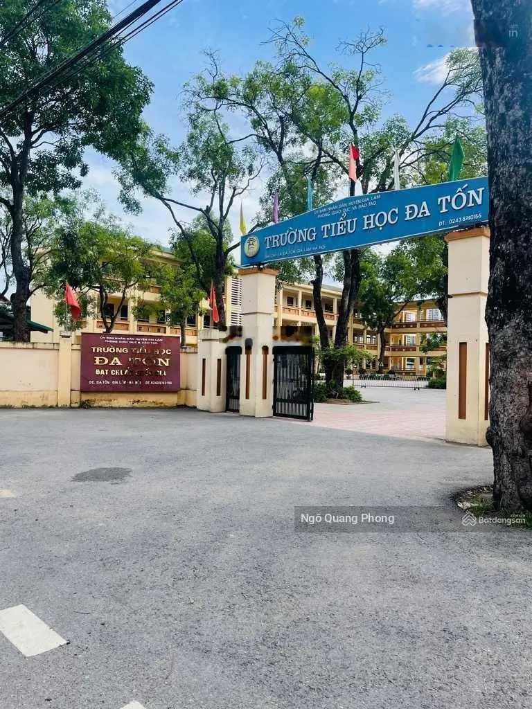 Bán đất 45m gần khu tái định cư Đa Tốn, Gia Lâm