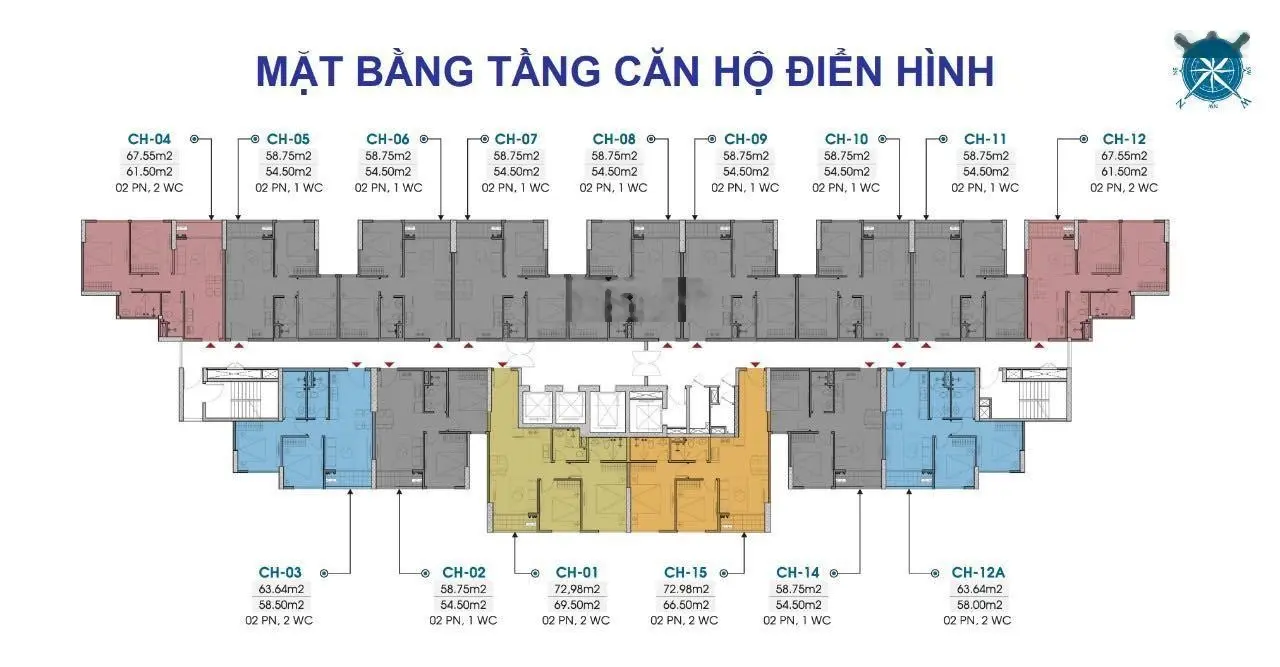 Chính chủ cần bán căn 2N2WC 69,5m2 tầng 09 dự án TrustCity Văn Giang view Ecopark cực đẹp