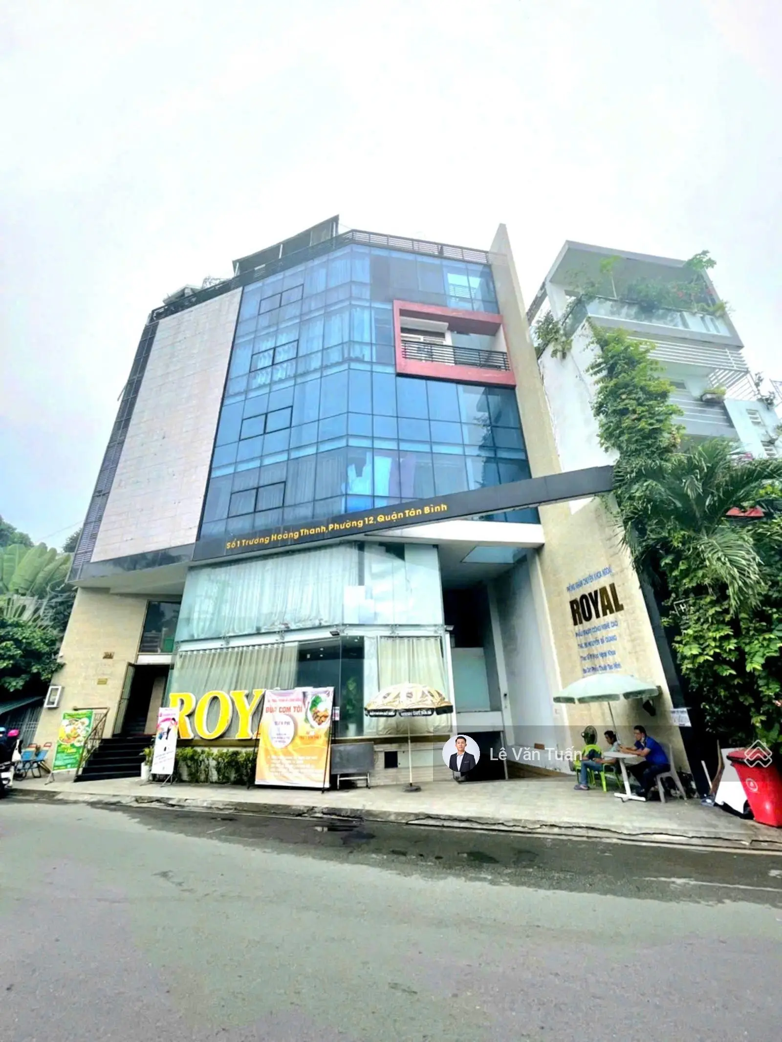 Bán Tòa Nhà 1A Trương Hoàng Thanh, Quận Tân Bình. DT: 18m x 15m - Hầm + 6 Tầng.