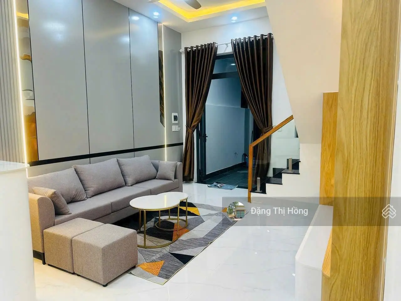 Bán nhà mặt tiền Bà Điểm 4, DT 75m2 sau trường Nhân Văn CS 2 khúc giao với Phan Văn Hớn sổ sẵn