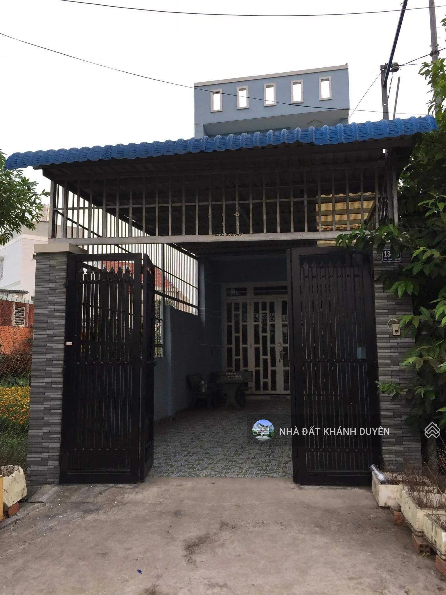 Nhà 2 tầng mặt tiền đường Tân Thới Nhì 26, gần công viên văn Hoá Tân Thới Nhì Hóc Môn