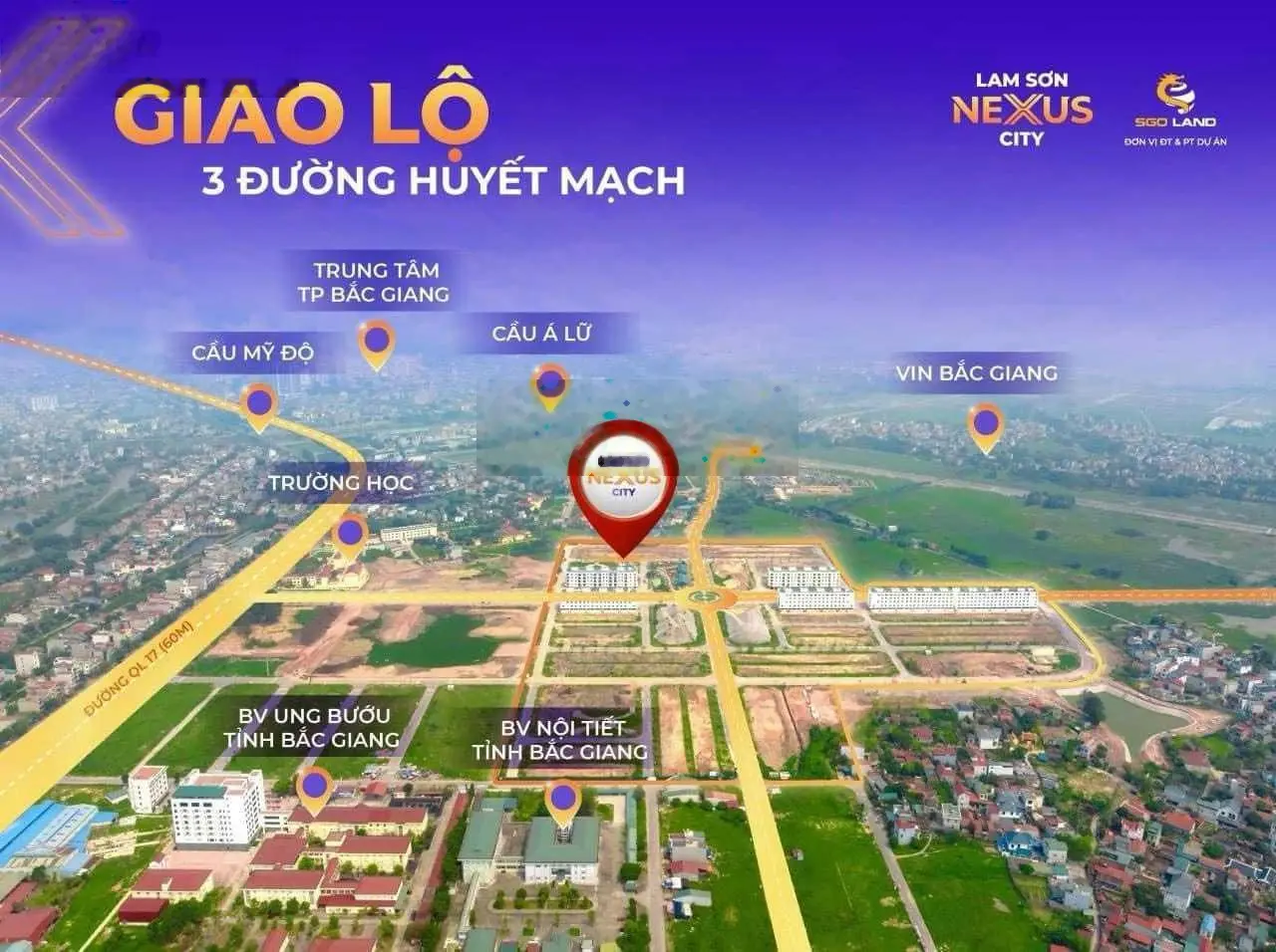 Bán đất tại Lam Sơn Nexus City, Bắc Giang. Diện tích 90m2