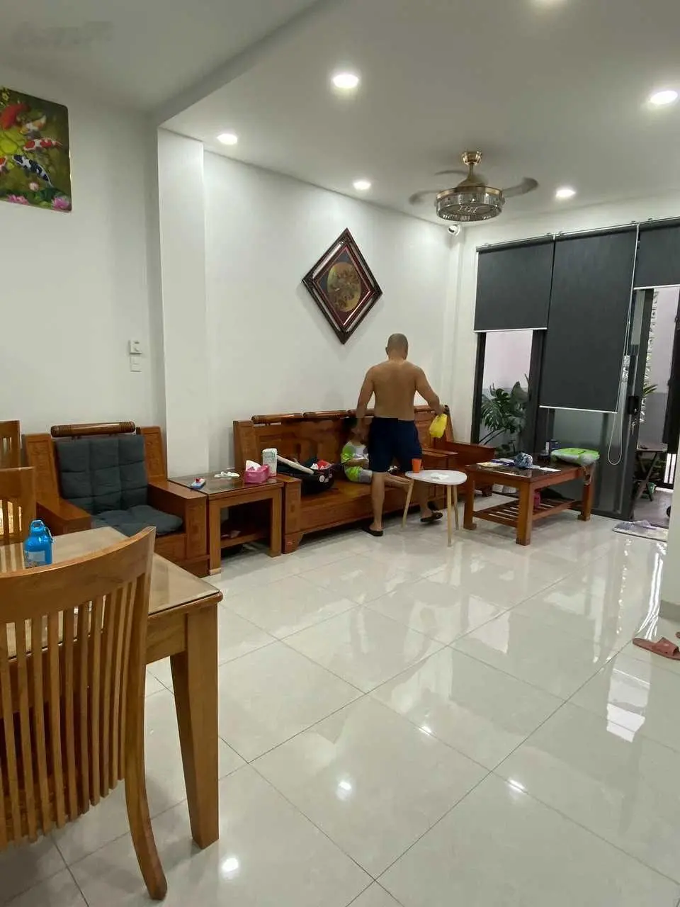 Chủ bán rẻ nhà 1 trệt 1 lầu xã Bình Chánh, huyện Bình Chánh giá 3.85 tỷ đường xe tải. LH 0901 554 ***