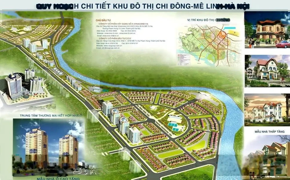 Hót! Đất kinh doanh, ô tô 7 chỗ tránh nhau tổ 8, TT. Chi Đông, Mê Linh 43m2 giá 2, x tỷ