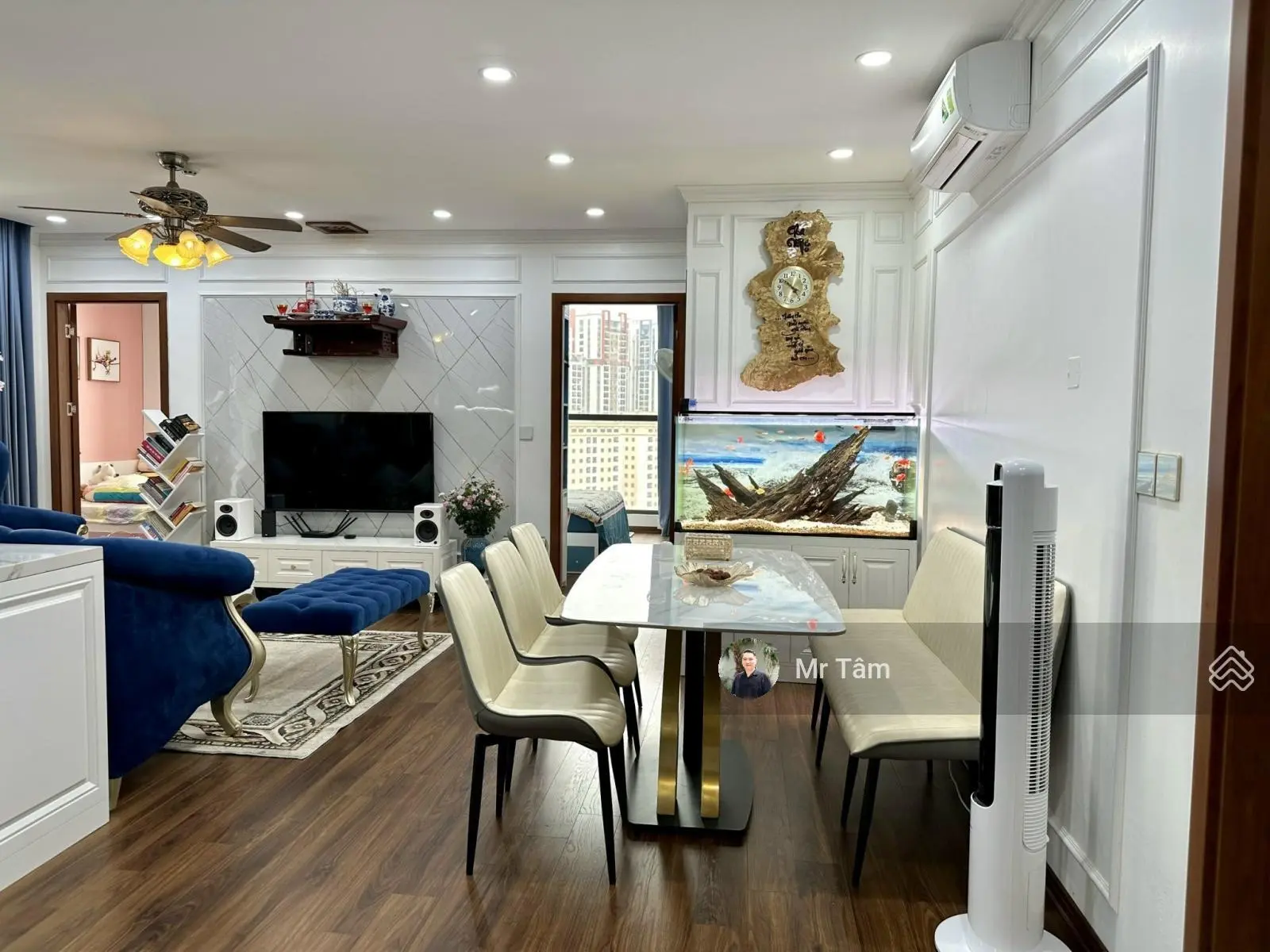 Chính chủ bán căn hộ 3 ngủ The West, FLC 265 Cầu Giấy, DT, 126m2, giá 7,2 tỷ đầy đủ nội thất