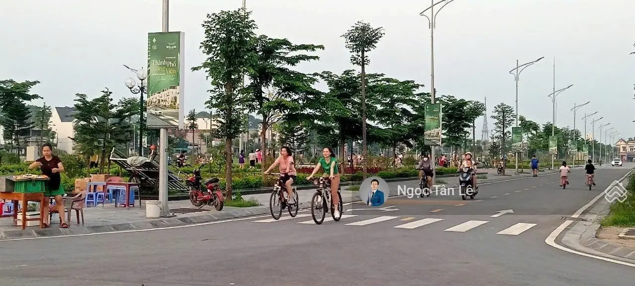 Bán đất biệt thự, trung tâm TP tương lai, dân cư sầm uất, không ép xây dựng.