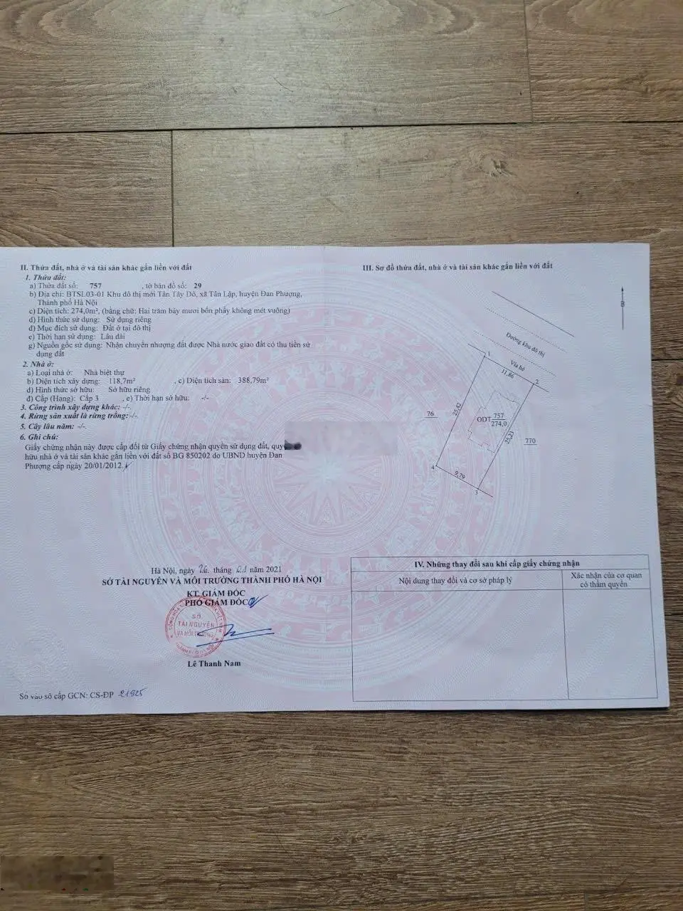 Bán nhà biệt thự Tân Tây Đô, Đan Phượng, giá 27 tỷ VND