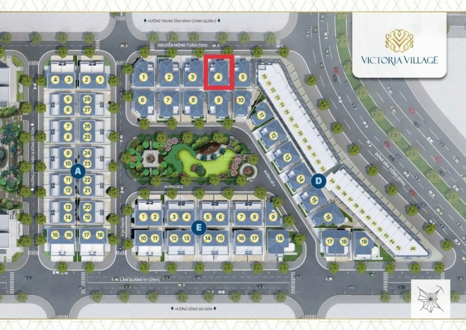 Bán biệt thự đơn lập, ngay trung tâm Quận 2