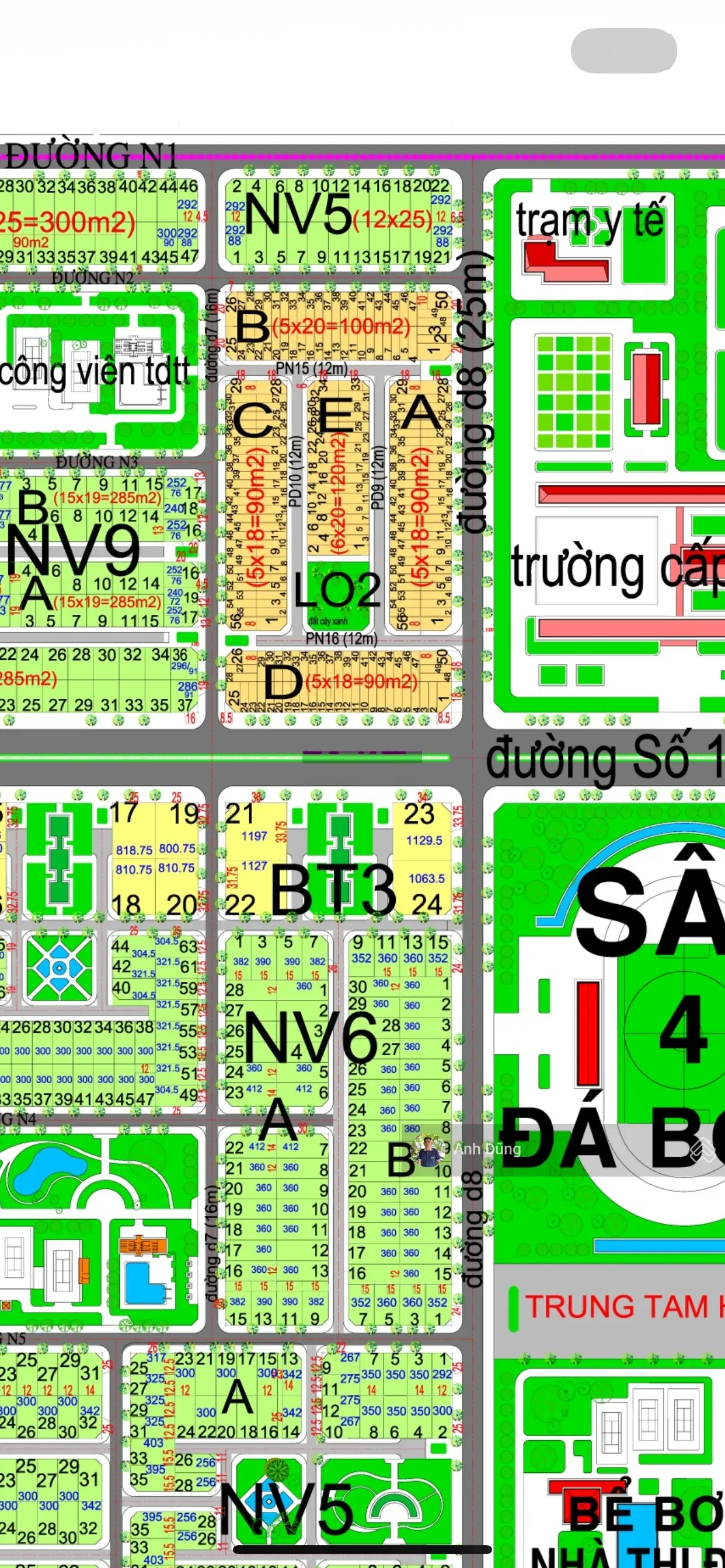 Bán lô đất đường D7(16m) DA HUD Nhơn Trạch. Kênh đầu tư lợi nhuận hàng đầu tại Nhơn Trạch