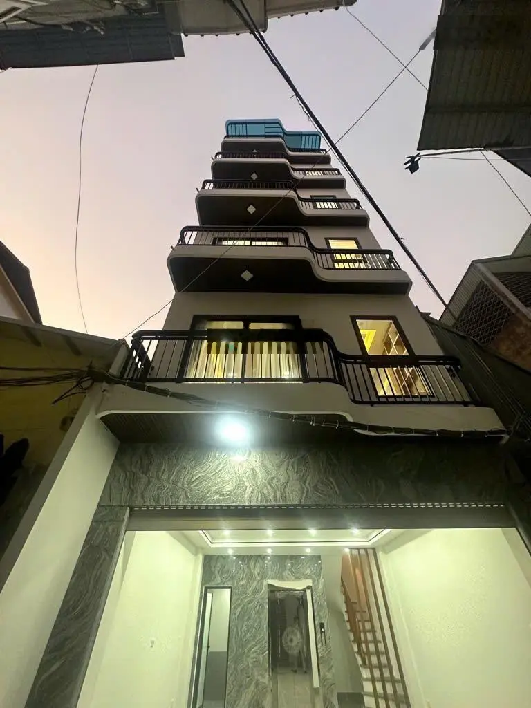 Bán nhà phố đàm quang trung - 6 tầng thang máy - gara ô tô - full nội thất cao cấp
