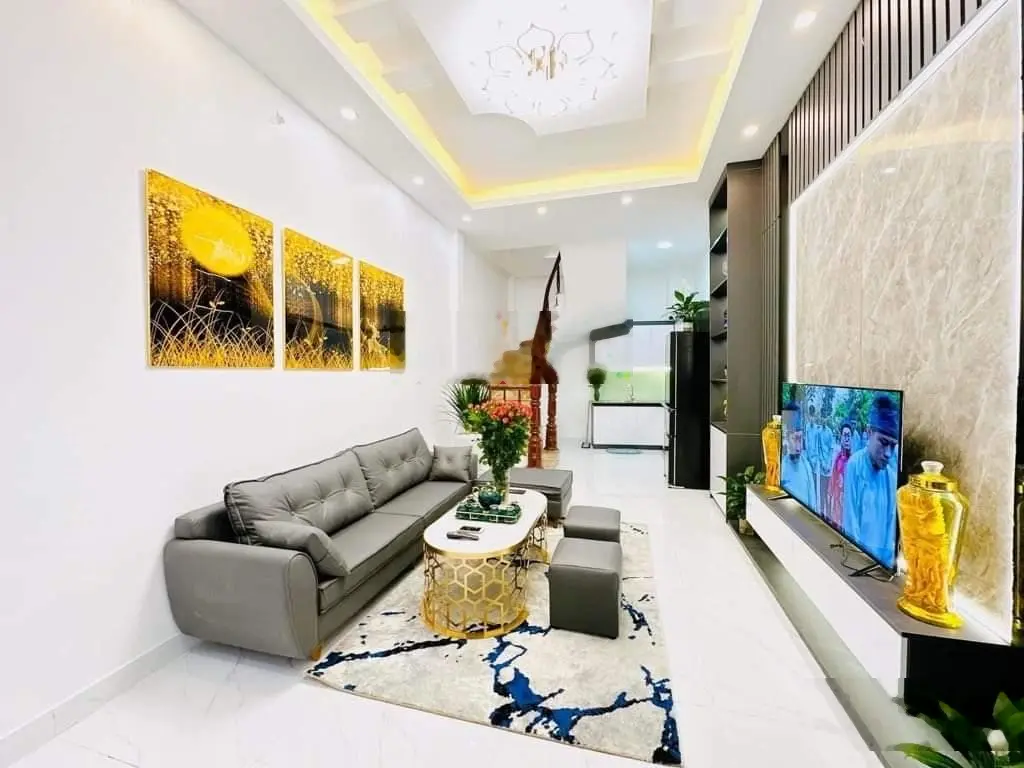 10 tỷ nhà gần Học Viện Tài Chính - Bắc Từ Liêm - Lê Văn Hiến - DT 65m2 - MT 5m - 4 tầng, ô tô