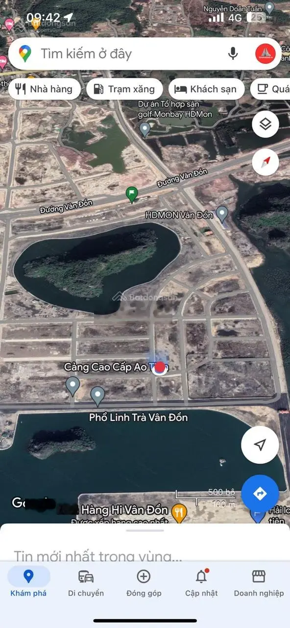 Cần bán lô đất cách cảng ao tiên 100m, thuộc dự án Ao Tiên VĐ, QH xây 16 tầng