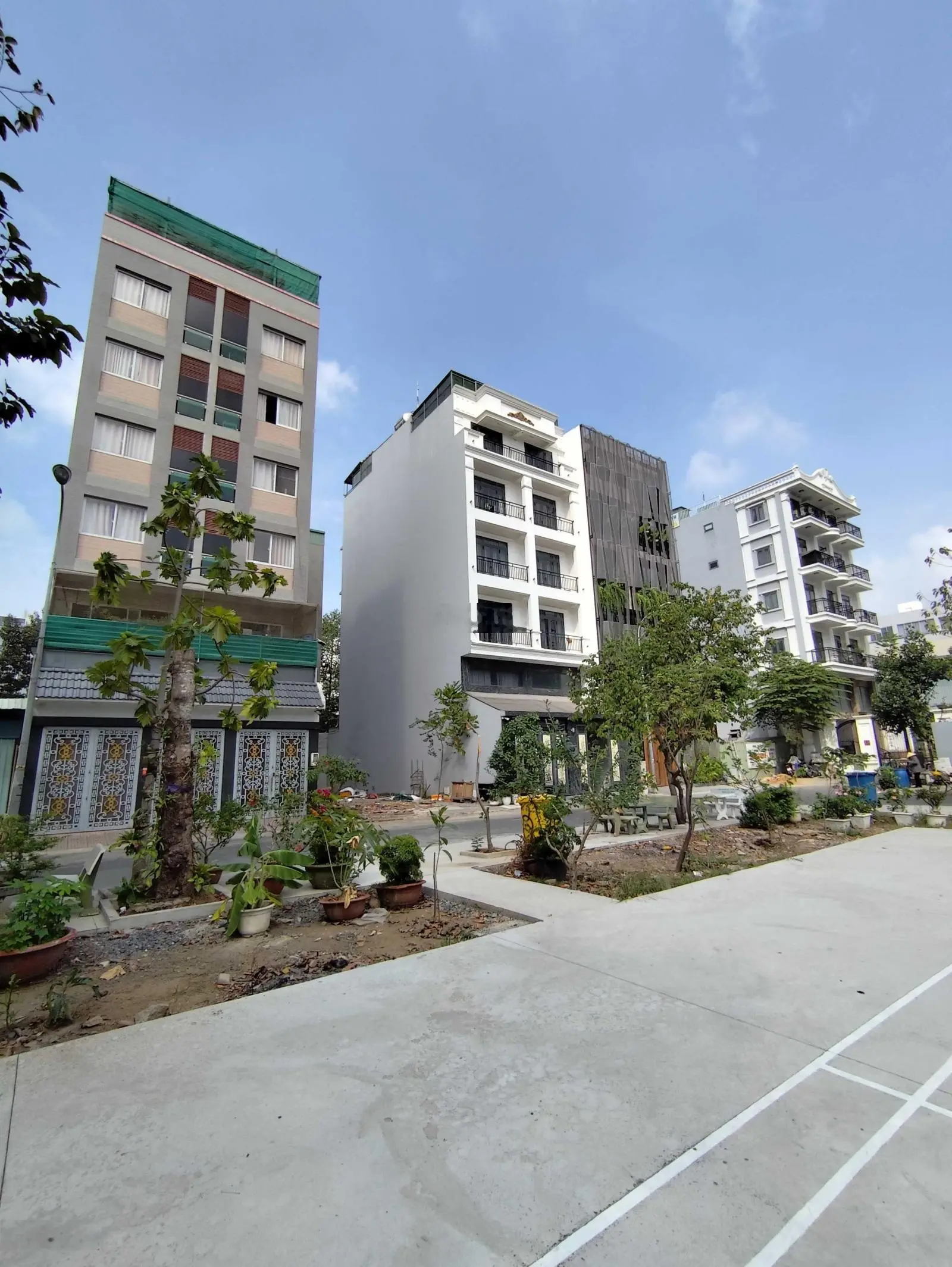 Bán nhà 4,5 lầu dự án Huy Hoàng Thạnh Mỹ Lợi Q2 TP Thủ Đức DT đất 8x20m đường 12m view công viên