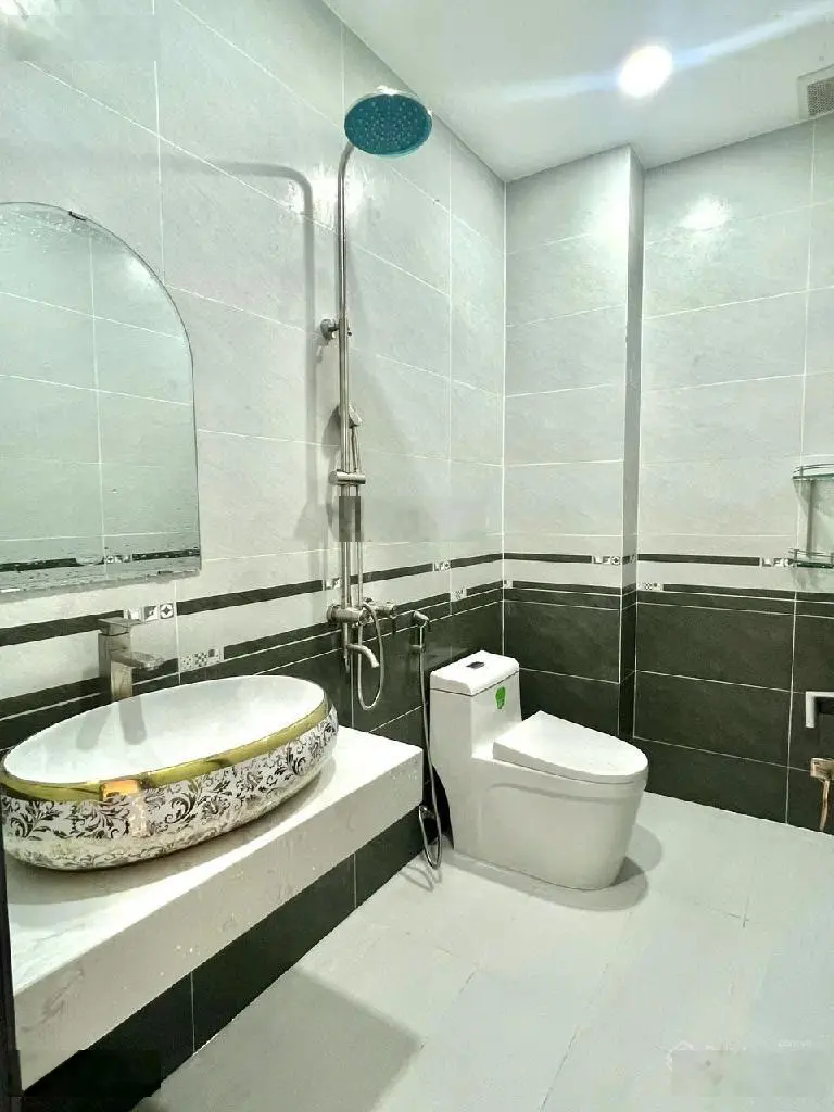 Bán nhà đường số 1, 80m2, 4x20m, 4 Tầng, 5PN, 5WC, đường ô tô 6m thông, nhà mới ful nội thất