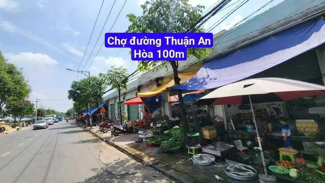 Bán đất 2 mặt tiền nằm góc ngã tư đường 22/12 giao đường Thuận An Hoà