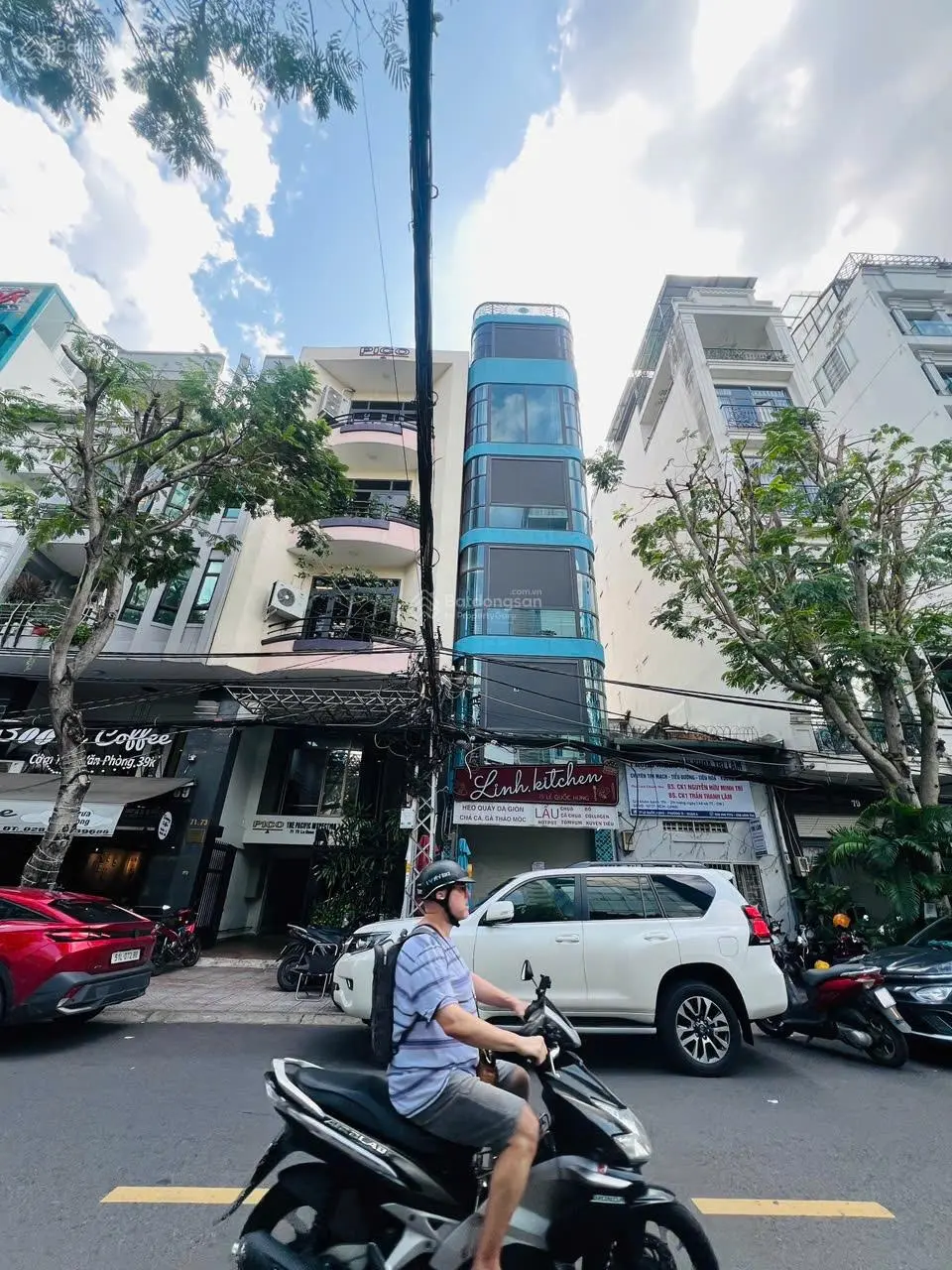 Mặt tiền KD sầm uất Lê Quốc Hưng, Q4. 4m x 20m, 7 tầng ốp kính sang trọng, có thang máy, giá 30 tỷ