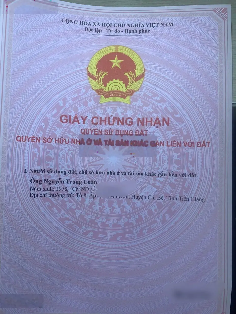 Chính chủ bán nền 181 m2 full thổ cư giá 2,3 tỷ mặt tiền QL1A, P Tân Ngãi, TP Vĩnh Long