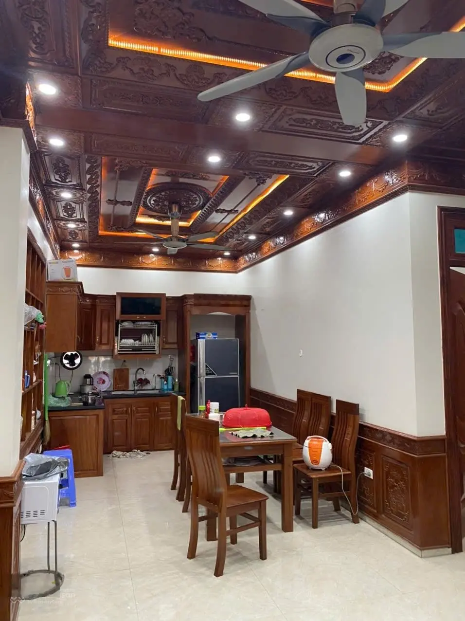 Nhà biệt thự hoàn thiện đẹp DT 105m2, xây 3T, MT 7m, nằm cạnh Hinode, Kim Chung, Di Trạch, Hoài Đức