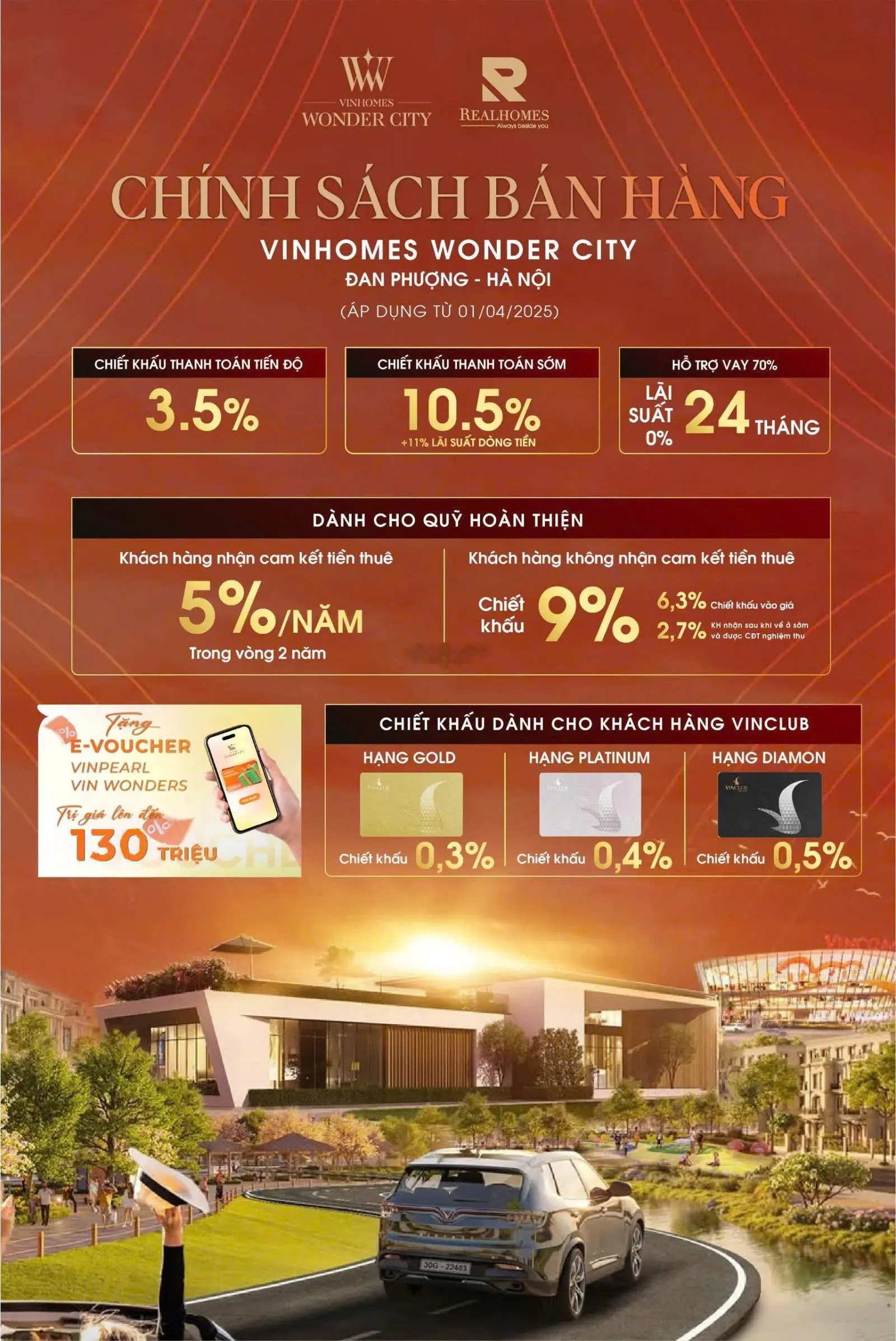 Liền kề 96m2 tại Vinhomes Đan Phượng - Hà Nội, giá siêu hời chỉ với 16,4 tỷ Thanh toán sớm