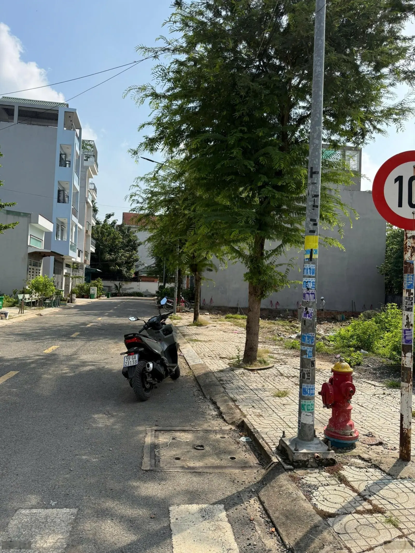 Bán đất thổ cư góc 2 mặt khu phân lô cao tầng An Phú Đông Quận 12