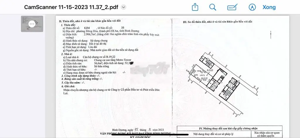 căn hộ the east gate -B19-22. 1ty650, 1pn+,2wc, làng đại học thủ đức