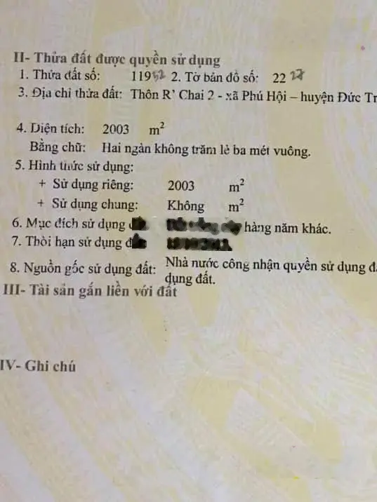 Đất sào mặt đường lớn Phú Hội, Đức Trọng, Lâm Đồng