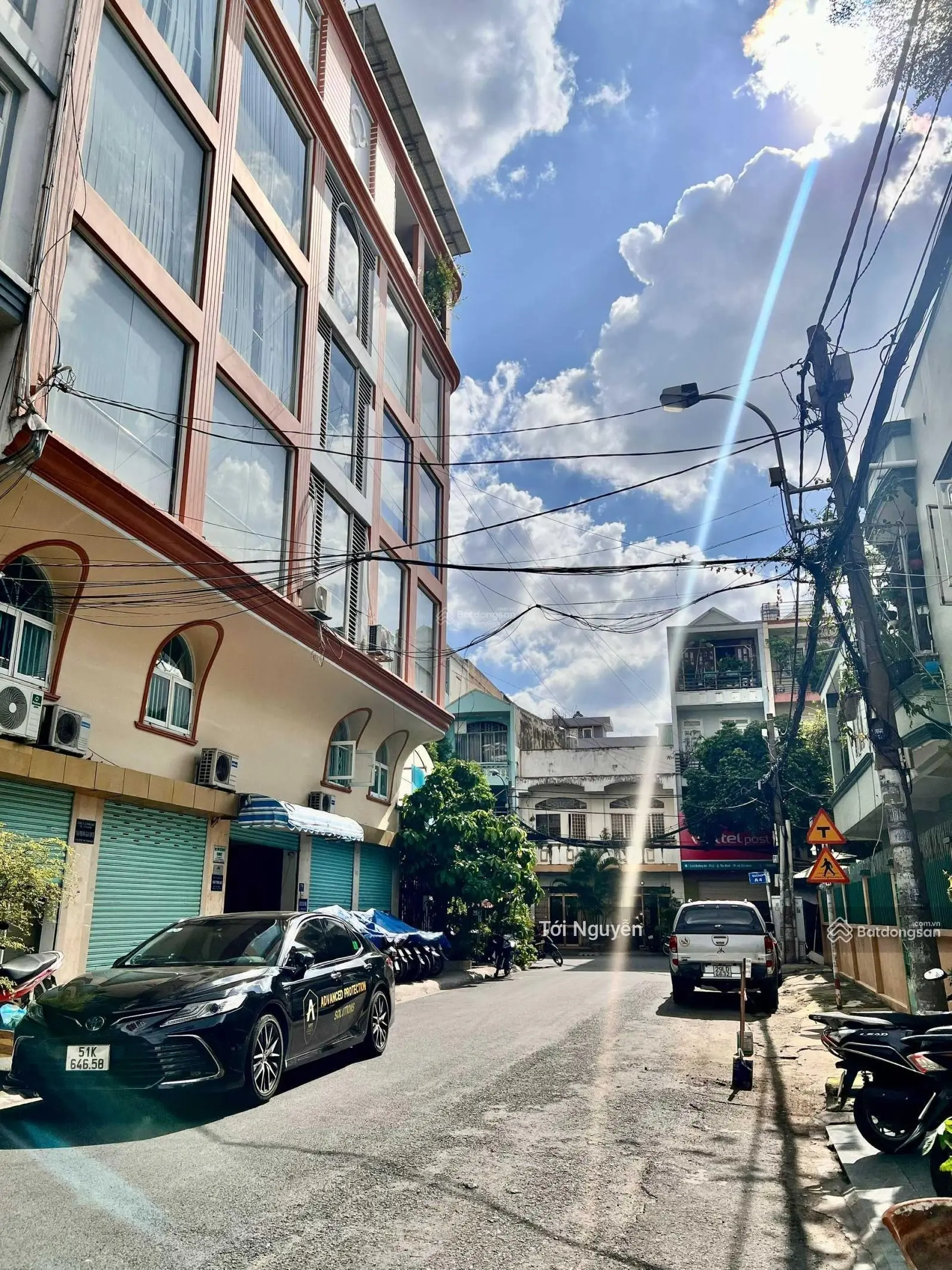 Bán CHDV 7 tầng mặt tiền đường B6, P12, Tân Bình (DT: 5x20m, hậu 5,15m) thu nhập 120tr giá 23,5 tỷ