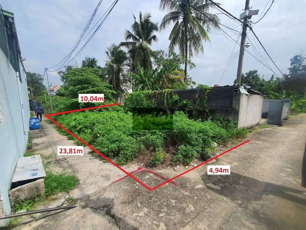 Ngân hàng thanh lý 216,7m2 đất thổ tại Phường Thạnh Lộc, giá 3,549 tỷ