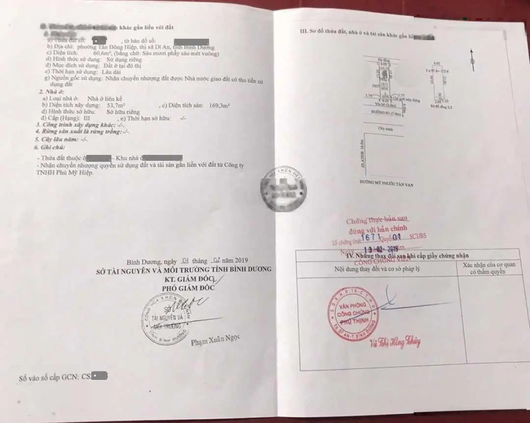 3tỷ2 Tl bán nhà hoàn công 1 trệt 2 lầu khu nhà ở Phú Mỹ Hiệp 60,6m2(4x15m) gần TT Y Tế Dĩ An 500m