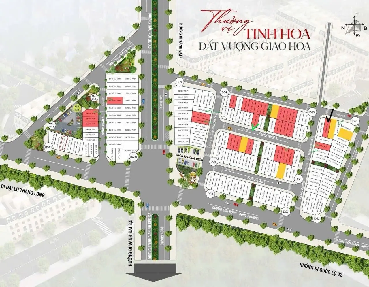 Bán căn shophouse 75m x5 tằng dự án Sơn Đồng, Hoài Đức, HN kinh doanh tốt, sổ đỏ, giá rẻ 0964238296
