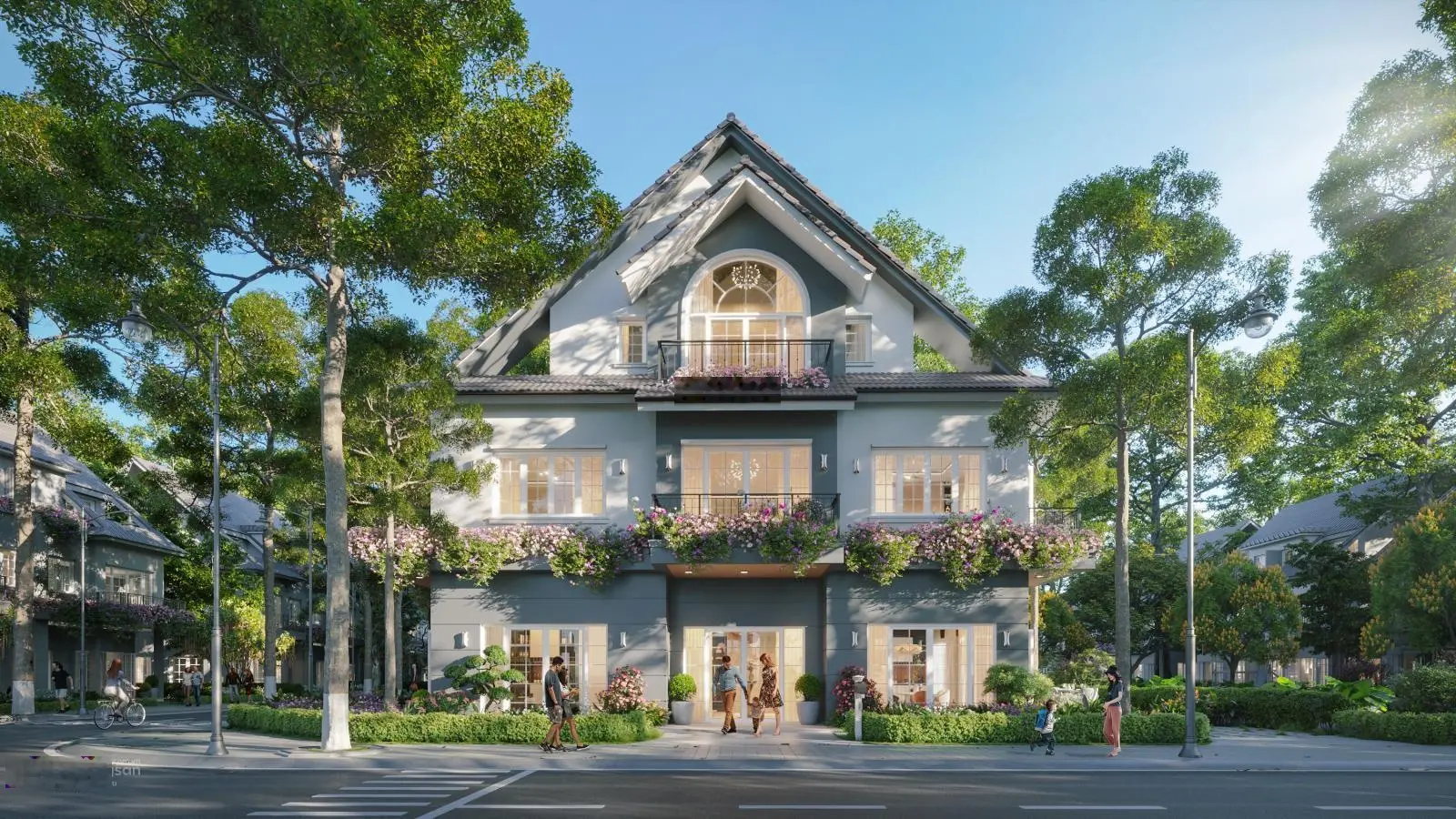 Biệt thự đảo đơn lập cuối cùng tại central island eco central park.