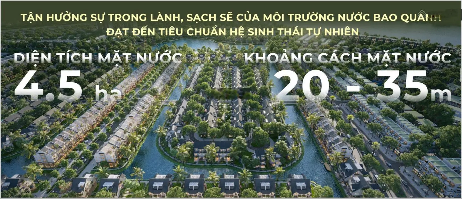 Biệt thự đảo hướng Đông Nam - Eco Central Park. Chiết khấu 10% - HTLS 30 tháng. Giá chỉ từ 3,5 tỷ