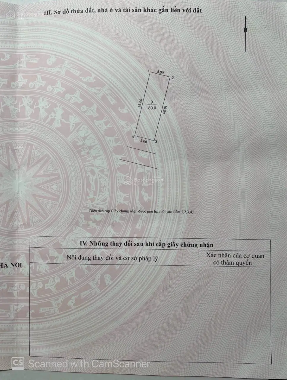 Bán nhà riêng, DT 80m2 (lưu không 2 đầu, trước sau mỗi mặt 20 m2), MT = MH = 5m