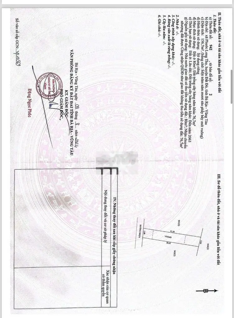 BÁN ĐẤT NHANH PHẠM HÙNG ĐƯỜNG NHỰA TIM VÀNG GIÁ CHỈ 590TR TL