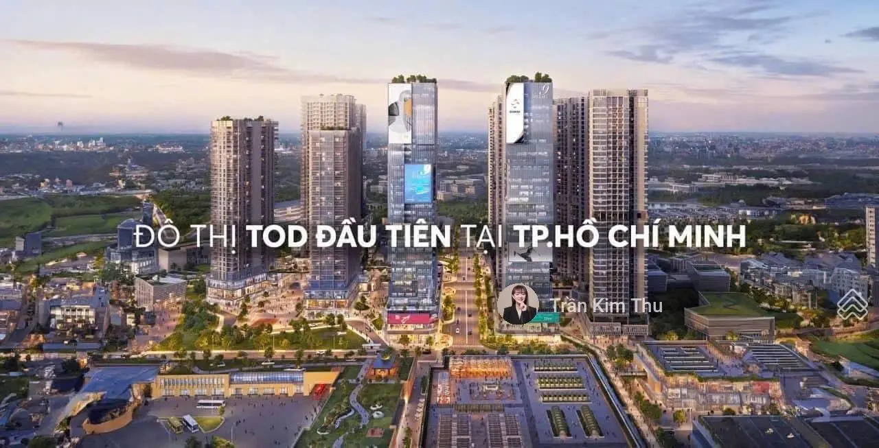 Villa 4 tầng 338m2 ngay trạm Metro số 1 & bến xe miền Đông mới - 24 tỷ TT theo tiến độ